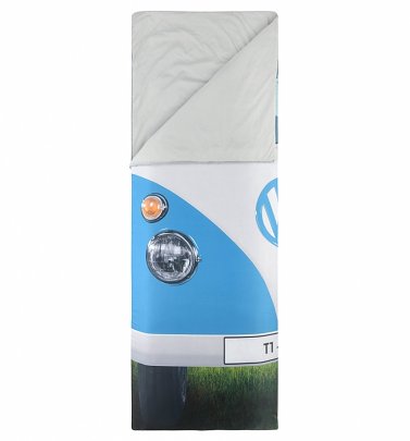 Blue VW Campervan Sleeping Bag Blue VW Campervan Sleeping Bag
