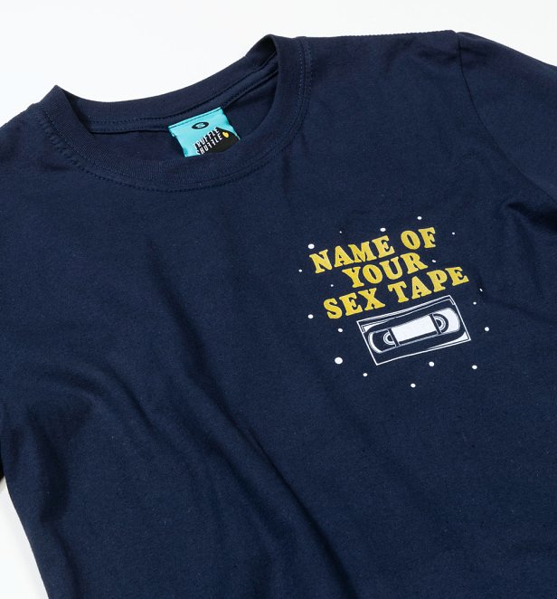 Brooklyn Nine Nine Inspired Name Of Your Sex Tape Navy T Shirt