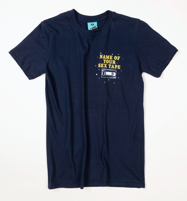 Brooklyn Nine-Nine Inspired Name Of Your Sex Tape Navy T-Shirt