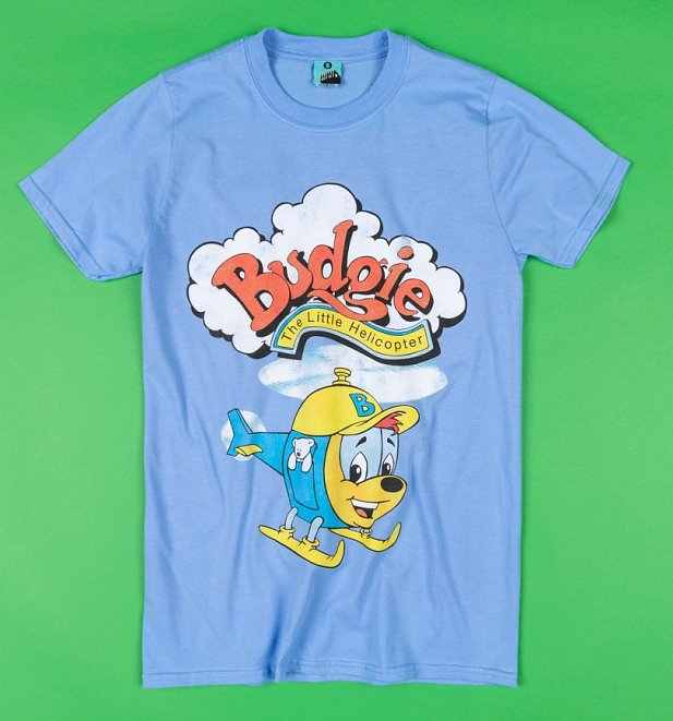 Budgie The Little Helicopter Blue T-Shirt Budgie The Little Helicopter Blue T-Shirt