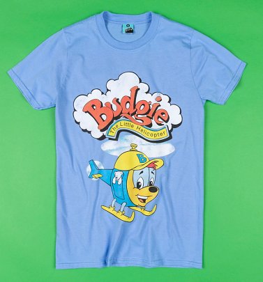 Budgie The Little Helicopter Blue T-Shirt Budgie The Little Helicopter Blue T-Shirt