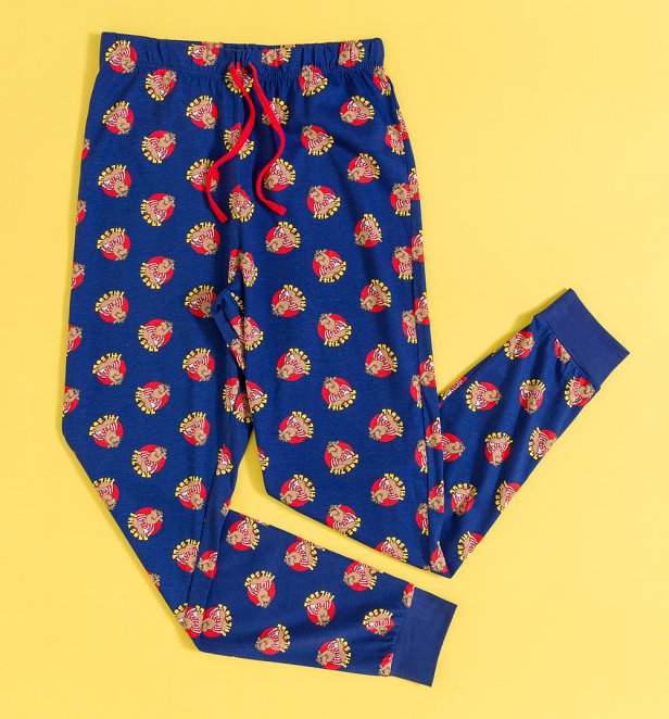 Bullseye All Over Print Tapered Lounge Pants