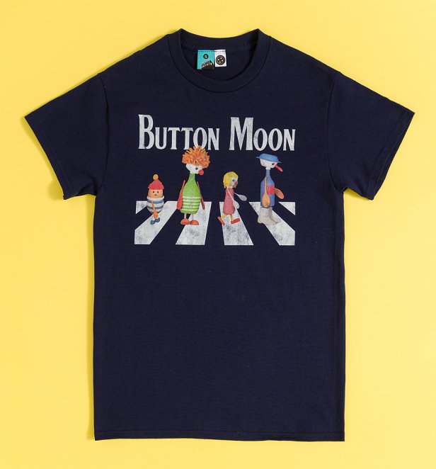 Button Moon Abbey Road Navy T-Shirt Button Moon Abbey Road Navy T-Shirt