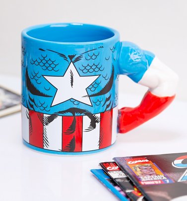 Captain America Arm Meta Merch Mug Captain America Arm Meta Merch Mug