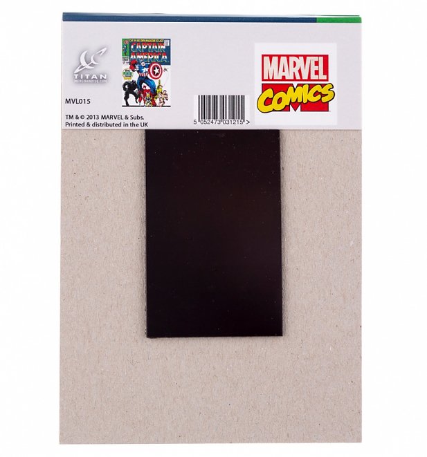 Captain America Cover Notepad Captain America Cover Notepad