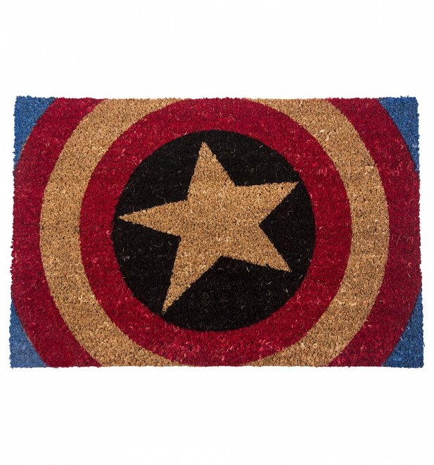 Captain America Shield Door Mat Captain America Shield Door Mat