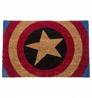 Captain America Shield Door Mat Captain America Shield Door Mat