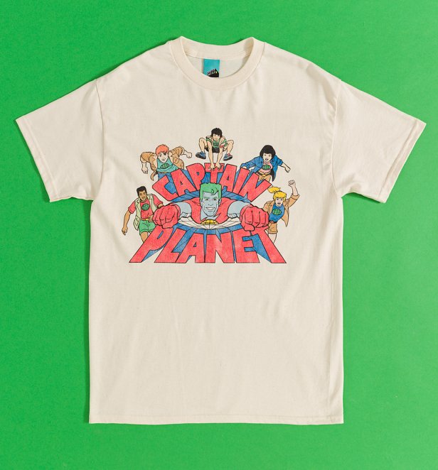 Captain Planet Natural T-Shirt