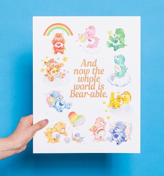 Care Bears Bear-able Art Print Care Bears Bear-able Art Print