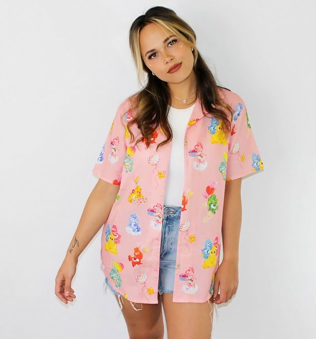 Care Bears Camp Collar Button Up Shirt from Cakeworthy