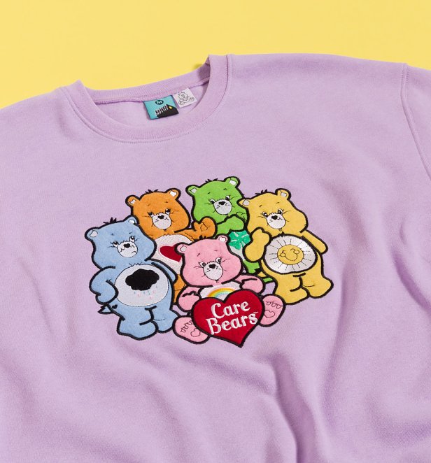 Care Bears Friends Embroidered Orchid Sweater