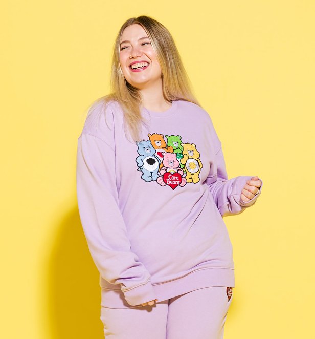 Care Bears Friends Embroidered Orchid Sweater