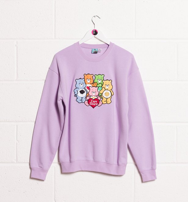 Care Bears Friends Embroidered Orchid Sweater