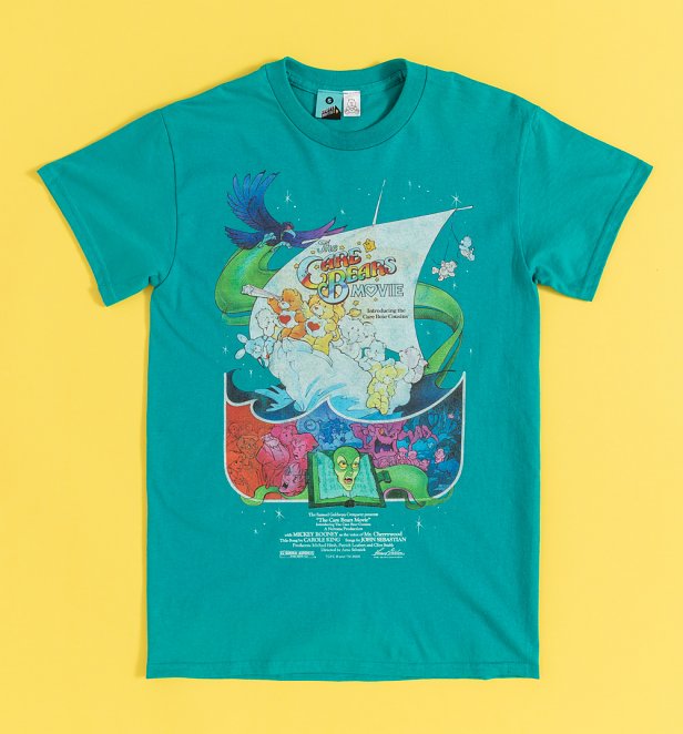 Care Bears Movie Poster Jade T-Shirt Care Bears Movie Poster Jade T-Shirt