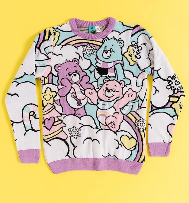 Care Bears Snow Scene Knitted Jumper