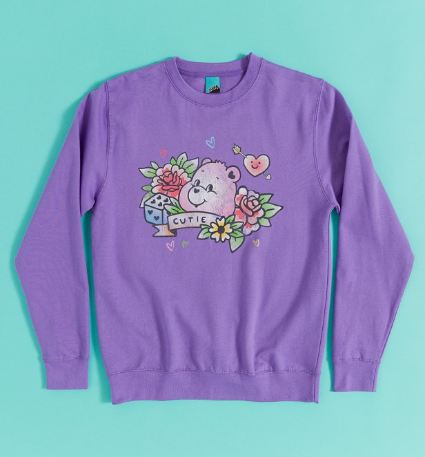 Care Bears Tattoo Violet Sweater Care Bears Tattoo Violet Sweater