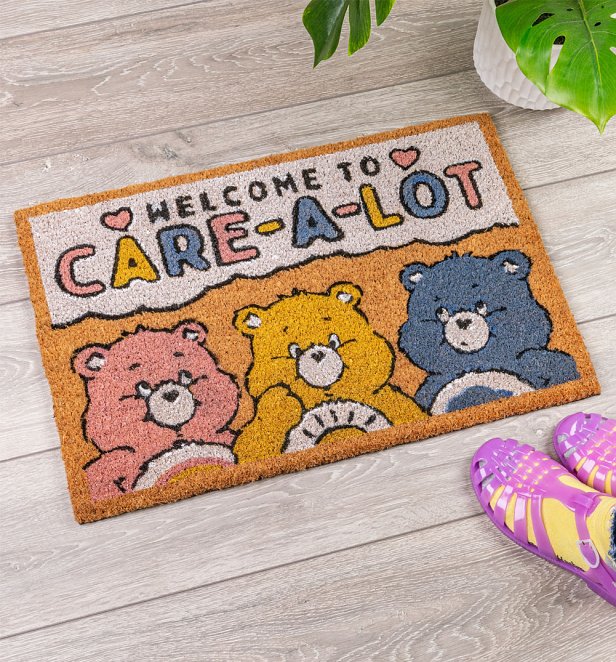 Care Bears Welcome To Care A Lot Door Mat