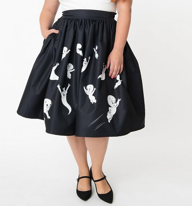 Casper The Friendly Ghost Gellar Skirt from Unique Vintage