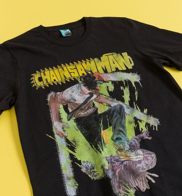 Chainsaw Man Black T Shirt