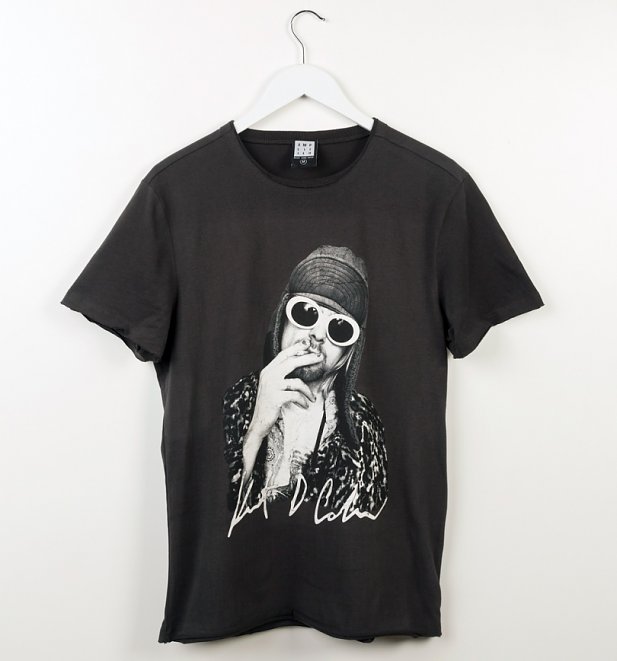 Kurt Cobain Photograph T-Shirt from Amplified