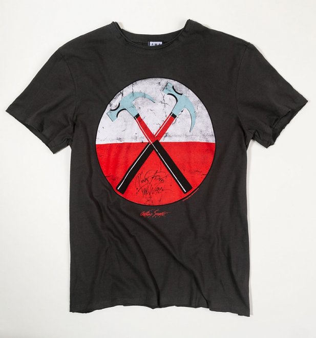 Charcoal Pink Floyd The Wall T-Shirt from Amplified Charcoal Pink Floyd The Wall T-Shirt from Amplified