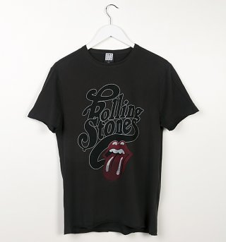 Charcoal Rolling Stones Licked T-Shirt from Amplified Charcoal Rolling Stones Licked T-Shirt from Amplified