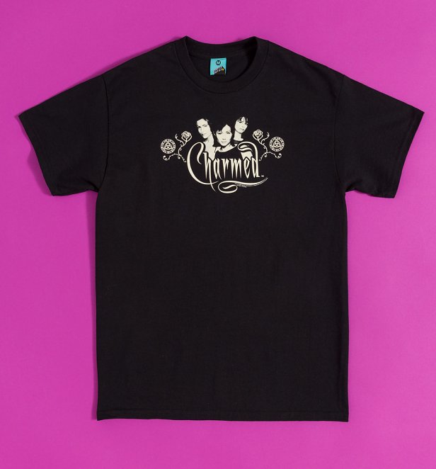 Charmed Halliwell Sisters Black T-Shirt Charmed Halliwell Sisters Black T-Shirt