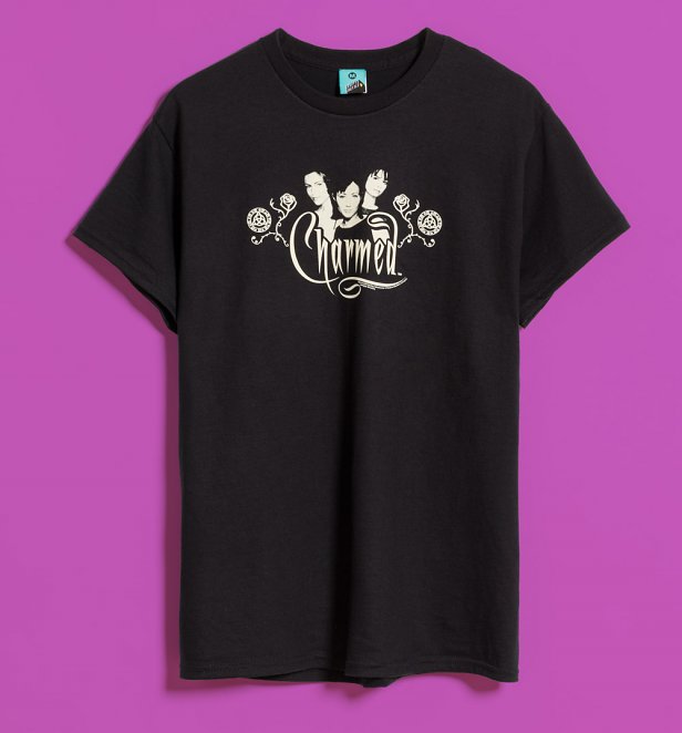 Charmed Halliwell Sisters Black T-Shirt Charmed Halliwell Sisters Black T-Shirt