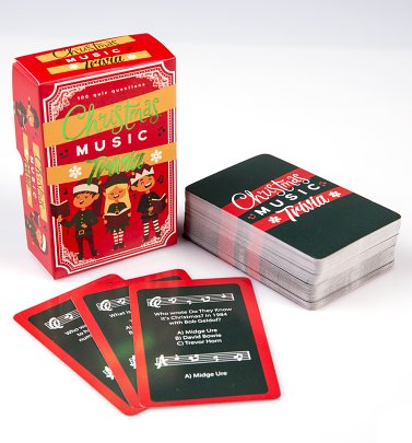 Christmas Music Trivia Cards Christmas Music Trivia Cards