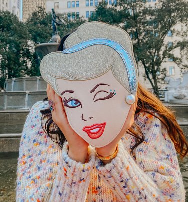 Cinderella Face Disney Crossbody Bag from Danielle Nicole Cinderella Face Disney Crossbody Bag from Danielle Nicole