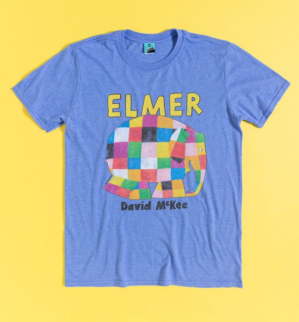 Classic Elmer Blue Marl T-Shirt