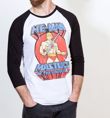 Classic He-Man Baseball T-Shirt Classic He-Man Baseball T-Shirt