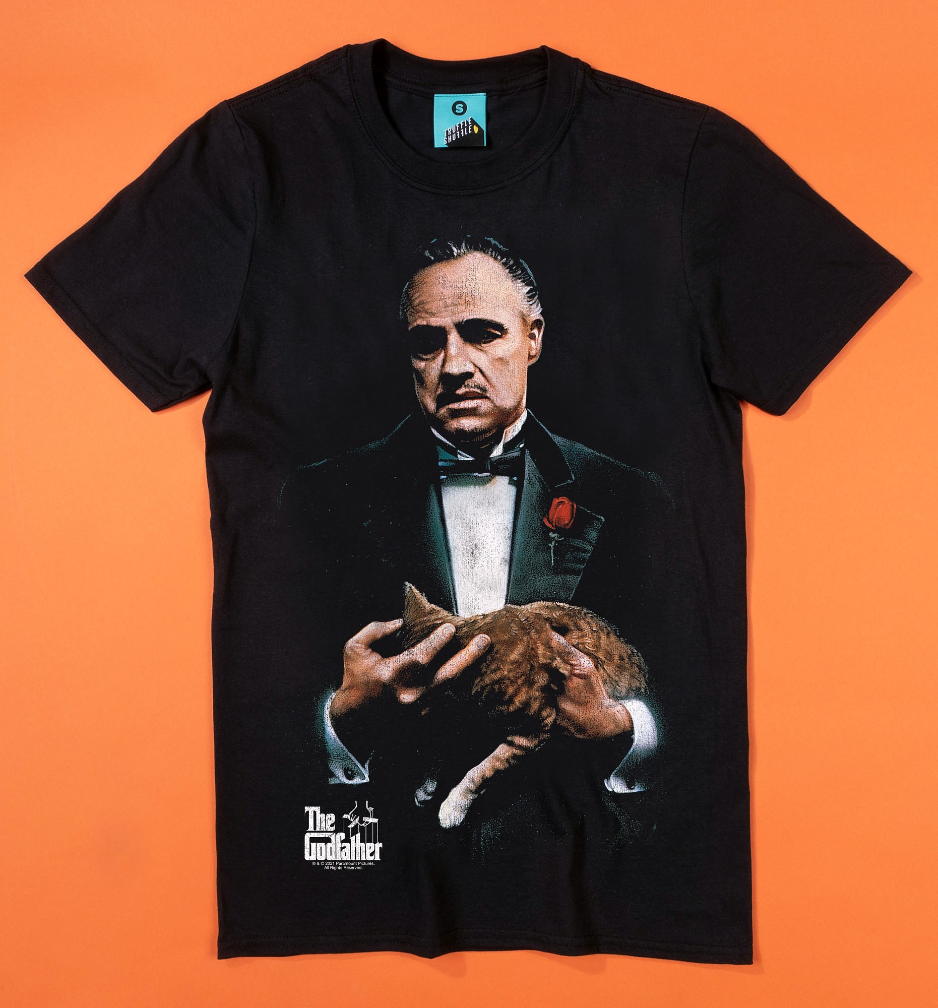 Classic The Godfather Black TShirt