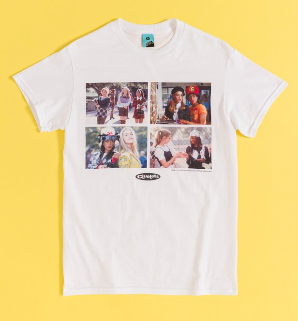 Clueless Fashion White T-Shirt Clueless Fashion White T-Shirt