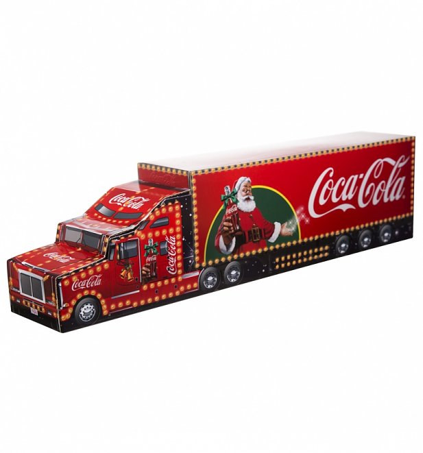 Coca-Cola Christmas Contour Glass, Bottle and Opener Truck Gift Set Coca-Cola Christmas Contour Glass, Bottle and Opener Truck Gift Set
