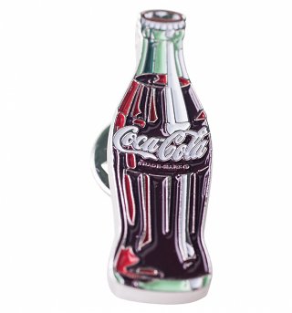 Coca-Cola Coke Bottle Enamel Pin Badge from Hype Coca-Cola Coke Bottle Enamel Pin Badge from Hype