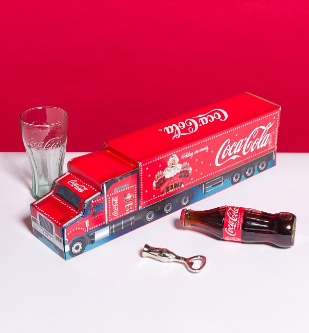 Coca-Cola Festive Boxed Truck Set Coca-Cola Festive Boxed Truck Set