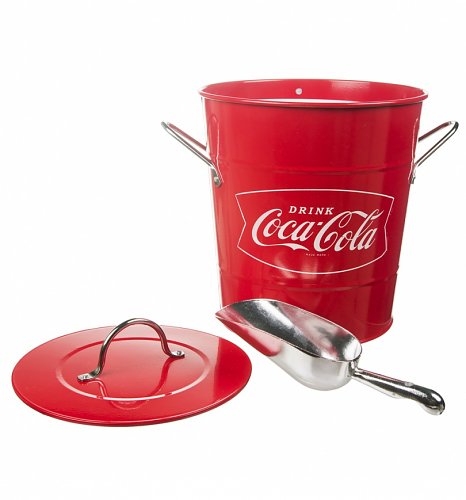 Coca-Cola Ice Bucket And Scoop Coca-Cola Ice Bucket And Scoop