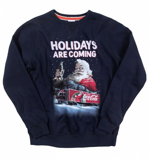 Coca-Cola Santa Holidays Are Coming Christmas Sweater Coca-Cola Santa Holidays Are Coming Christmas Sweater