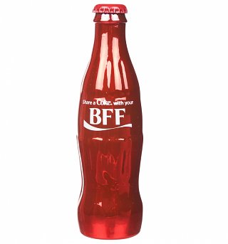 Coca-Cola Share A Coke With Your BFF Full Size Contour Bottle Coca-Cola Share A Coke With Your BFF Full Size Contour Bottle