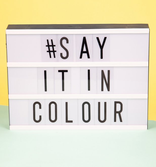 Colour Changing Message Board Colour Changing Message Board