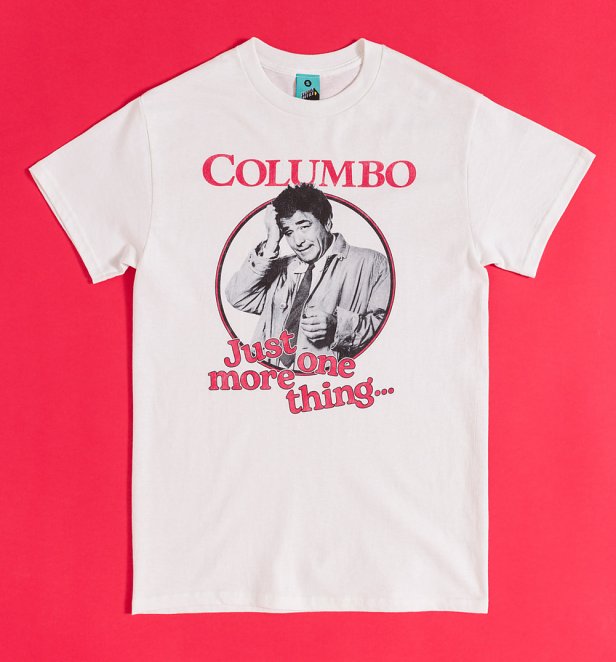 Columbo Inspired White T-Shirt