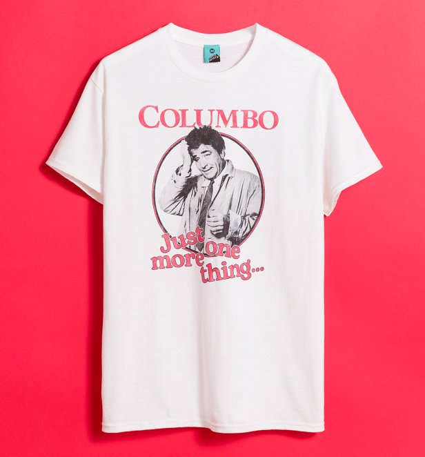 Columbo Inspired White T-Shirt
