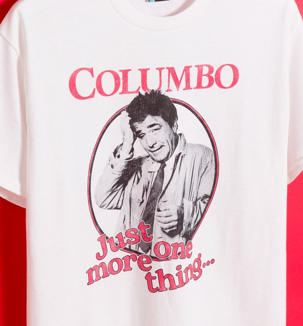 Columbo Inspired White T-Shirt