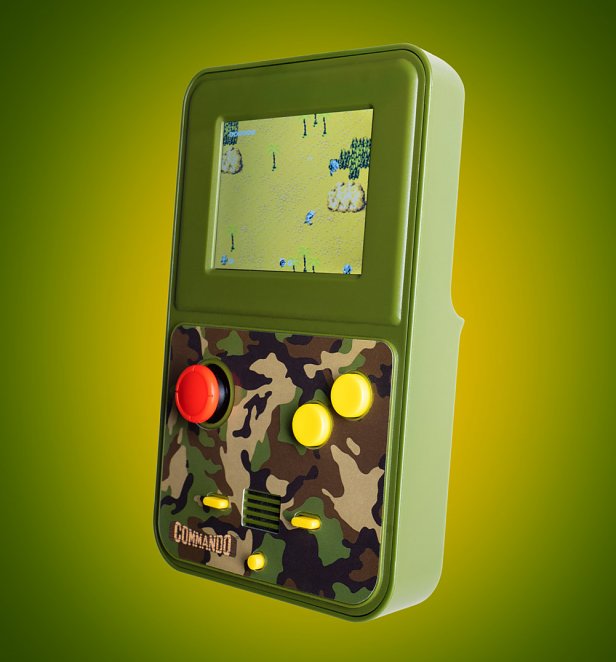Commando Colour Handheld Video Game