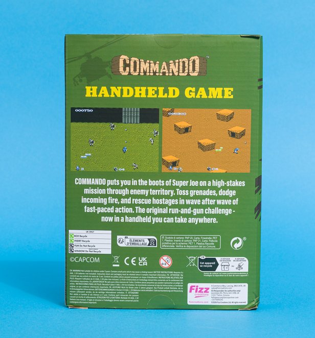 Commando Colour Handheld Video Game
