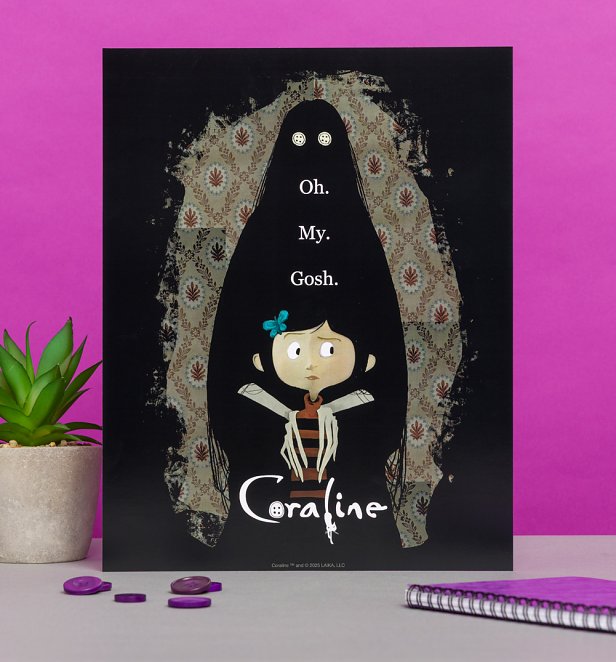 Coraline Teaser Poster 11" x 14" Art Print Coraline Teaser Poster 11" x 14" Art Print
