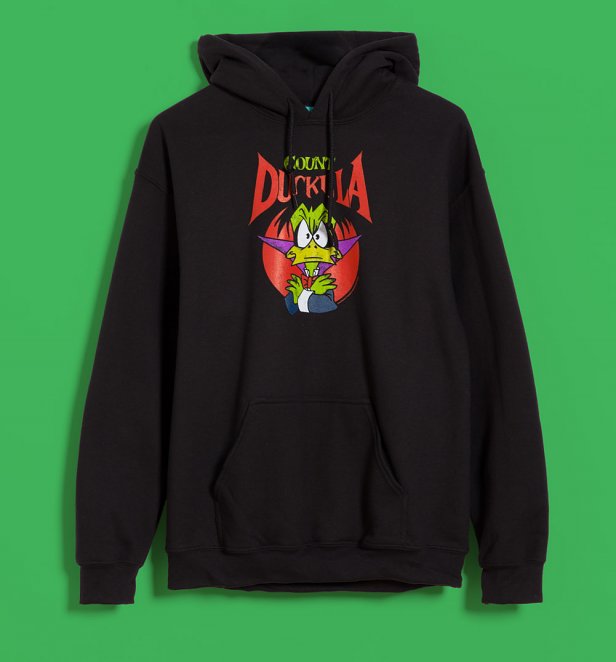 Count Duckula Stare Black Hoodie Count Duckula Stare Black Hoodie