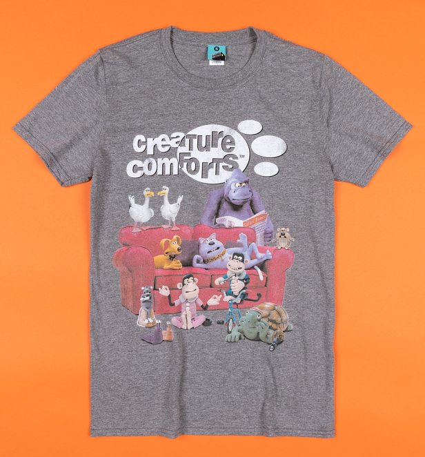 Creature Comforts Grey T-Shirt