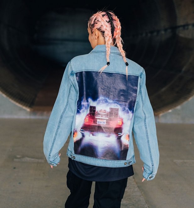 Criminal Damage x Back To The Future Delorean Denim Jacket